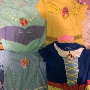 Disney princess girl size 7/8 tshirts
